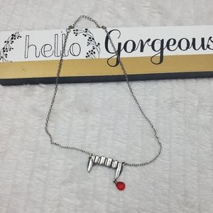5 for $15 Fashion Necklace Vampire teeth